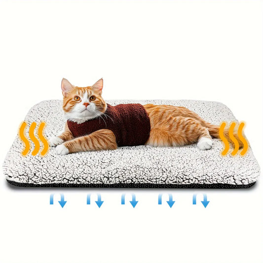 CozyCuddle™ Self-Warming Pet Bed - No Electricity Needed