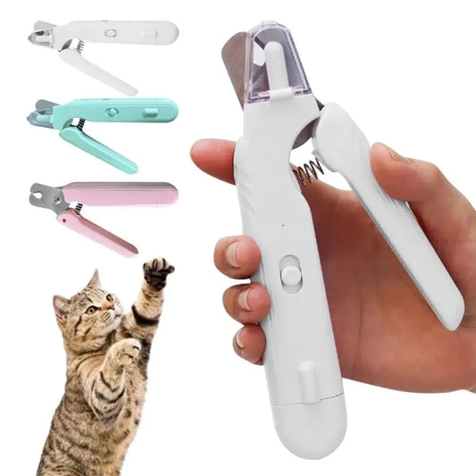 2-in-1 LED Nail Trimmer for Dogs & Cats