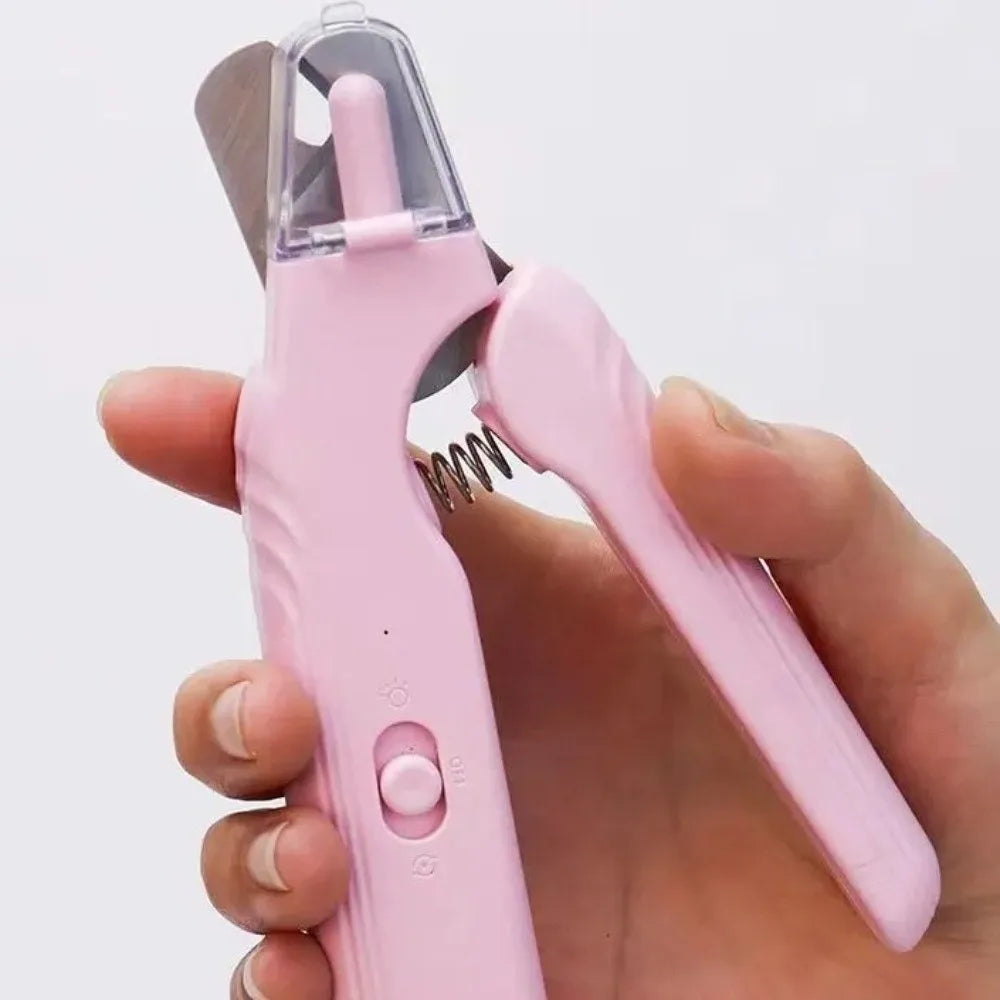 2-in-1 LED Nail Trimmer for Dogs & Cats