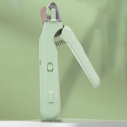 2-in-1 LED Nail Trimmer for Dogs & Cats